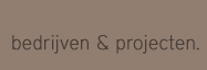 bedrijven en projecten